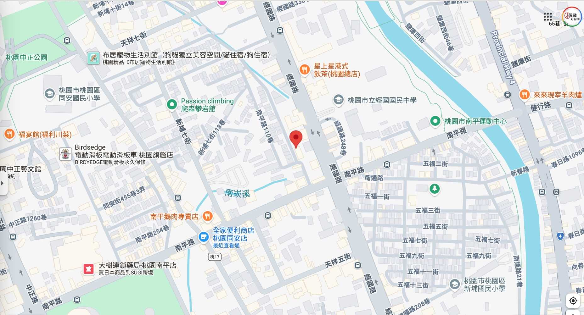 small_位置圖-桃園區同安段南平路108巷16號4樓_20260504160129.jpg